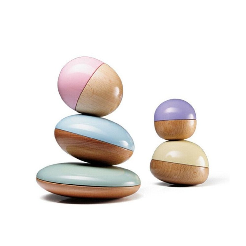 BEYOND 123 PlayMe Magical Beans Stacking Balancing Wood Toy